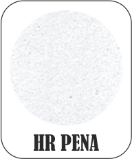HR PENA * Material * Nazývá se také studená pěna. Její název je odvozen od výrobního procesu tzv. studený proces. Tato pěna má mikroporézní strukturu s vysokou hustotou, kde se vhodně kombinuje pružnost a prodyšnost.